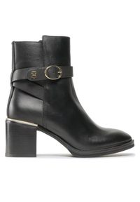 TOMMY HILFIGER - Botki Tommy Hilfiger. Kolor: czarny