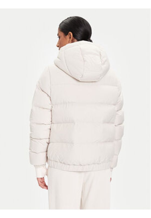 Jack Wolfskin Kurtka puchowa Frozen Palace A65097 Beżowy Regular Fit. Kolor: beżowy. Materiał: syntetyk