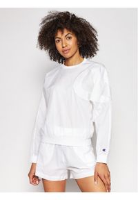 Champion Bluza 112989 Biały Oversize. Kolor: biały. Materiał: syntetyk #1