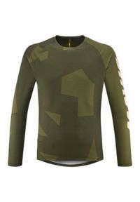 GILL - Dżersej z długim rękawem Mavic Deemax. Kolor: zielony, brązowy, wielokolorowy. Materiał: jersey. Długość rękawa: długi rękaw. Długość: długie. Sport: kolarstwo #1