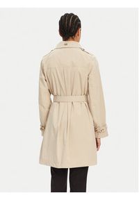 Geox Płaszcz przejściowy Claudin W5522N T3070 F5248 Écru Regular Fit. Kolor: kremowy. Materiał: syntetyk #5
