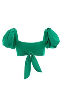 AGUA BENDITA - Zielony top od bikini Calista. Kolor: zielony