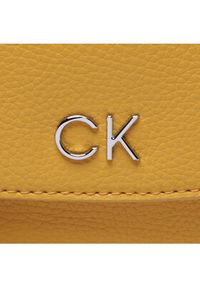 Calvin Klein Torebka Re-Lock Crossbody W/Flap Pbl K60K610197 Żółty. Kolor: żółty. Materiał: skórzane #4