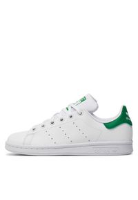 Adidas - adidas Sneakersy Stan Smith J FX7519 Biały. Kolor: biały. Materiał: skóra. Model: Adidas Stan Smith