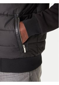Karl Lagerfeld - KARL LAGERFELD Kurtka przejściowa 505065 554563 Czarny Regular Fit. Typ kołnierza: dekolt w karo. Kolor: czarny. Materiał: syntetyk #6