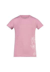 Koszulka dla dziewczynki CMP. Kolor: różowy, wielokolorowy, biały. Sport: turystyka piesza #1