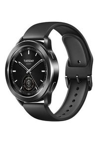 Smartwatch Xiaomi Watch S3 czarny. Rodzaj zegarka: smartwatch. Kolor: czarny