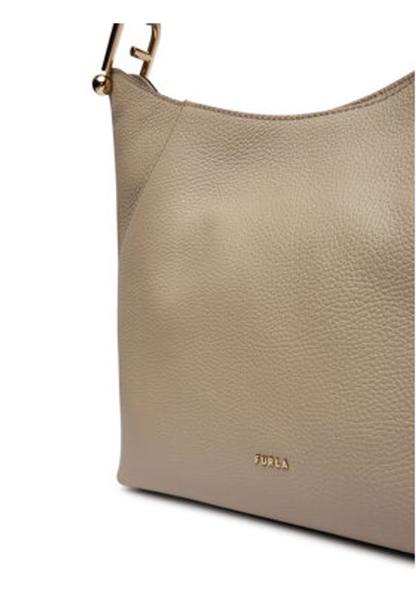 Furla Torebka Lara M WB01900 HSF000 BG 4488S 1007 Beżowy. Kolor: beżowy. Materiał: skórzane