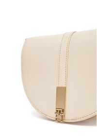 TOMMY HILFIGER - Tommy Hilfiger Torebka Th Heritage Saddle Bag AW0AW17164 Écru. Materiał: skórzane #4
