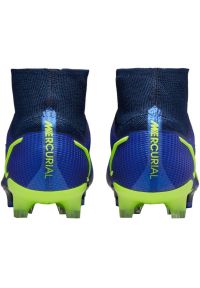 Buty piłkarskie Nike Mercurial Superfly 8 Elite Fg M CV0958 574 niebieskie niebieskie. Kolor: niebieski. Szerokość cholewki: normalna. Sport: piłka nożna #3