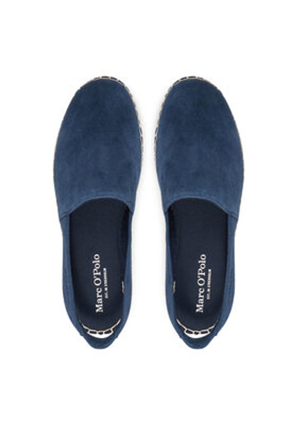 Marc O'Polo Espadryle RR2M3058 Granatowy. Kolor: niebieski. Materiał: skóra