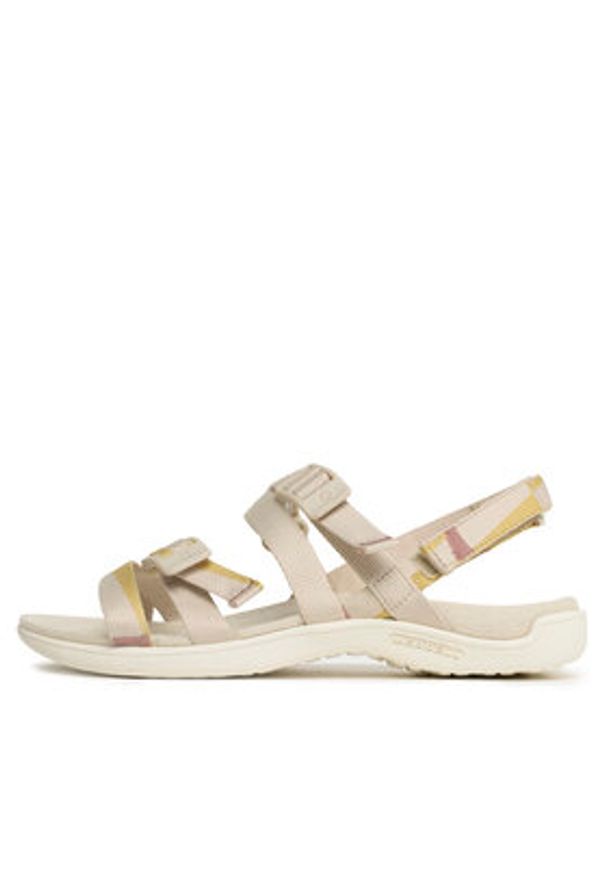 Merrell Sandały District 3 Backstrap Web J005434 Beżowy. Kolor: beżowy. Materiał: syntetyk