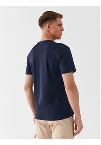 Guess T-Shirt M3YI90 K9RM1 Niebieski Slim Fit. Kolor: niebieski. Materiał: bawełna