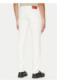 Hugo - HUGO Jeansy 50537696 Biały Extra Slim Fit. Kolor: biały #3