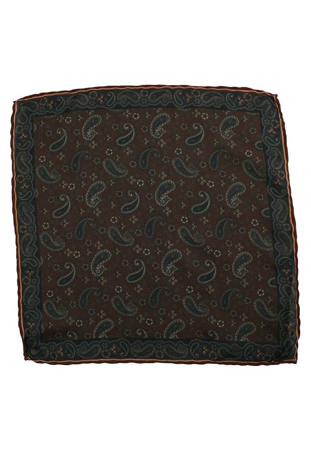 Brązowa poszetka EM Men's Accessories
