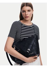 Desigual Torebka 25SAXPBP Czarny. Kolor: czarny. Materiał: skórzane #5