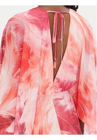 ACCESS FASHION Sukienka wieczorowa 53-3410-0025 Różowy Regular Fit. Kolor: różowy. Materiał: syntetyk. Styl: wizytowy