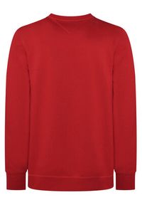 TOMMY HILFIGER - Tommy Hilfiger Bluza Logo MW0MW11596 Czerwony Regular Fit. Kolor: czerwony. Materiał: bawełna #8