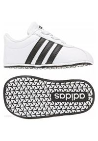 Buty sportowe dla niemowlaka Adidas VL Court 2.0. Kolor: biały #1