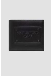 Dolce and Gabbana - DOLCE & GABBANA Czarny portfel męski. Kolor: czarny #1