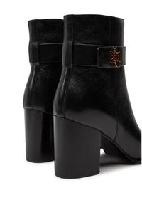 Tory Burch Botki T Lock 158808 Czarny. Kolor: czarny. Materiał: skóra #2