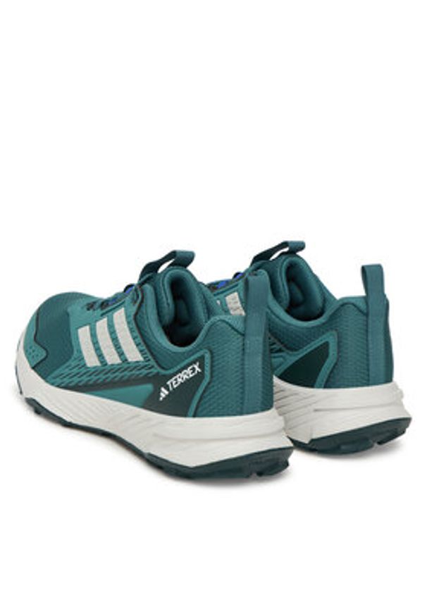Adidas - adidas Buty do biegania Tracefinder Trail JR5278 Zielony. Kolor: zielony. Materiał: materiał