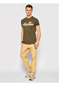 Ellesse T-Shirt Prado SHC07405 Zielony Regular Fit. Kolor: zielony. Materiał: bawełna