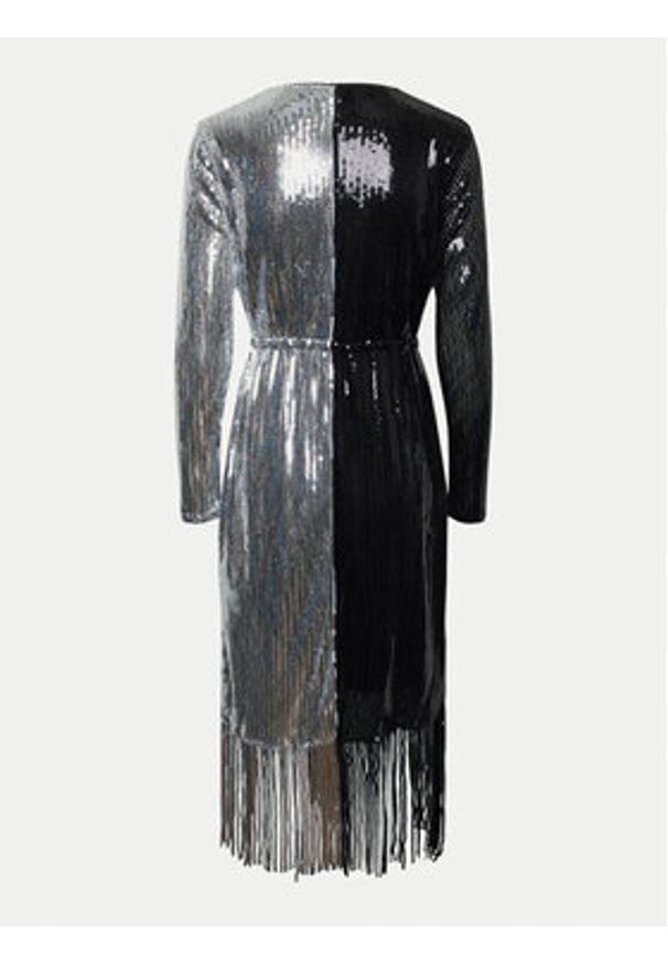 YAS Sukienka koktajlowa Tio 26035387 Czarny Regular Fit. Kolor: czarny. Materiał: syntetyk. Styl: wizytowy