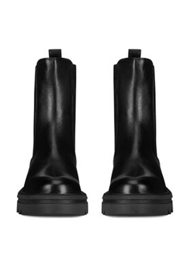 Lasocki Botki RST-ORANGE-02 Czarny. Kolor: czarny. Materiał: skóra