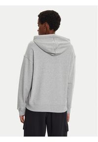 Adidas - adidas Bluza Essentials Big Logo IC9865 Szary Loose Fit. Kolor: szary. Materiał: bawełna #6