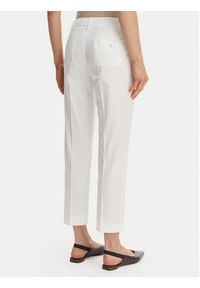 Weekend Max Mara Spodnie materiałowe Cecco 2615131082 Biały Regular Fit. Kolor: biały. Materiał: bawełna #5