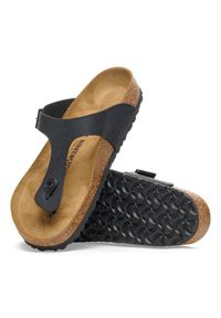 Birkenstock Gizeh Birko-Flor Japonki męskie. Kolor: czarny #5
