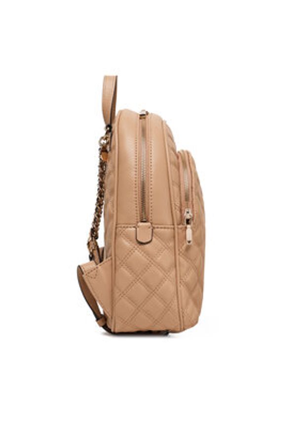 Guess Plecak Giully II HWQG96 73320 Beżowy. Kolor: beżowy. Materiał: skóra