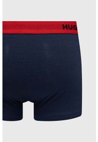 Hugo - HUGO bokserki 3-pack męskie kolor granatowy. Kolor: niebieski #2