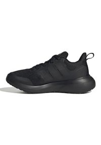 Adidas - Buty adidas FortaRun 2.0 Jr HP5431 czarne. Zapięcie: sznurówki. Kolor: czarny. Materiał: materiał, syntetyk, guma. Model: Adidas Cloudfoam. Sport: bieganie