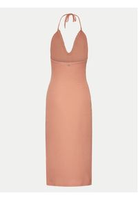 Roxy Sukienka letnia Late Sunset ERJKD03467 Pomarańczowy Slim Fit. Kolor: pomarańczowy. Materiał: syntetyk. Sezon: lato