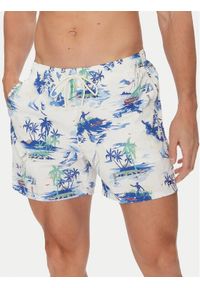 TOMMY HILFIGER - Tommy Hilfiger Szorty kąpielowe UM0UM03491 Kolorowy Regular Fit. Materiał: syntetyk. Wzór: kolorowy #1