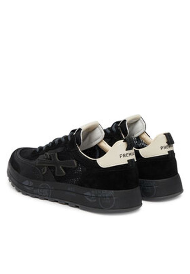 Premiata Sneakersy Nous Var 8299 Czarny. Kolor: czarny. Materiał: skóra