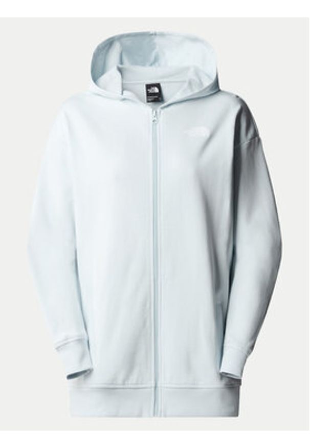 The North Face Bluza Simple Dome NF0A87E3 Błękitny Regular Fit. Kolor: niebieski. Materiał: bawełna