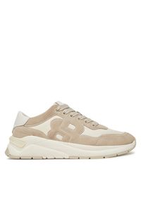 Sneakersy BOSS. Kolor: beżowy