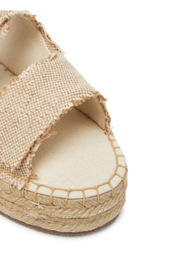 EMU Australia Espadryle Ayers W13168 Beżowy. Kolor: beżowy. Materiał: materiał