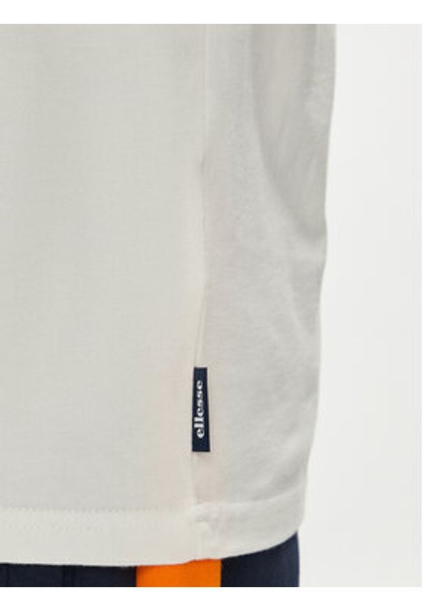 Ellesse T-Shirt Caserio SHR17433 Biały Regular Fit. Kolor: biały. Materiał: bawełna