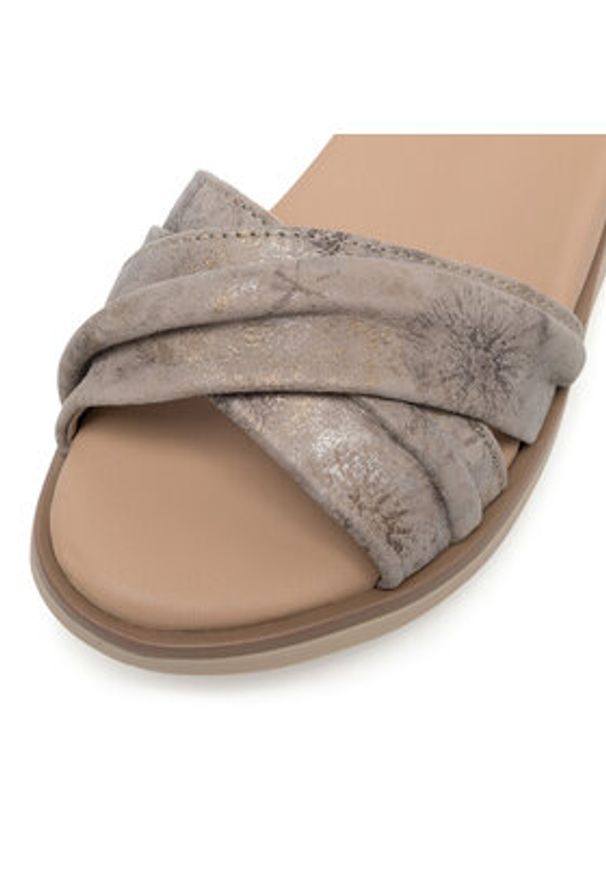 Lasocki Sandały WB-MARLENA-06 Beżowy. Kolor: beżowy. Materiał: skóra