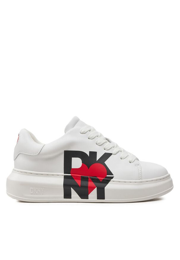 Sneakersy DKNY. Kolor: biały