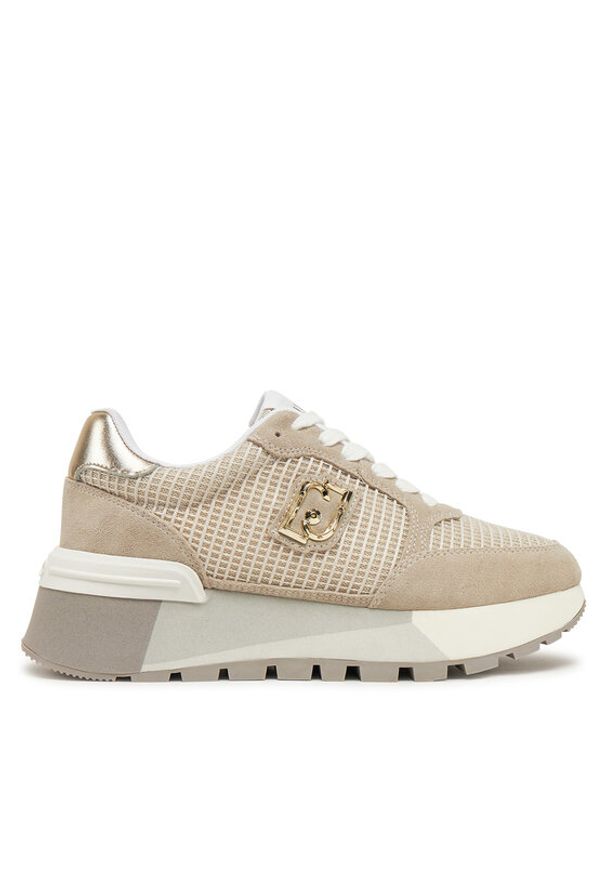 Liu Jo Sneakersy Amazing 25 BA5049 PX027 Beżowy. Kolor: beżowy. Materiał: materiał