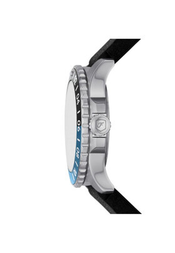 Fossil Zegarek Blue GMT FS6049 Czarny. Kolor: czarny