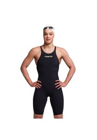 FUNKITA - Strój startowy na basen damski Funkita Apex Viper Kneeskin. Kolor: czarny #1