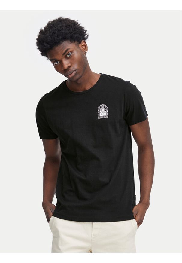 Blend T-Shirt 20716481 Czarny Regular Fit. Kolor: czarny. Materiał: bawełna