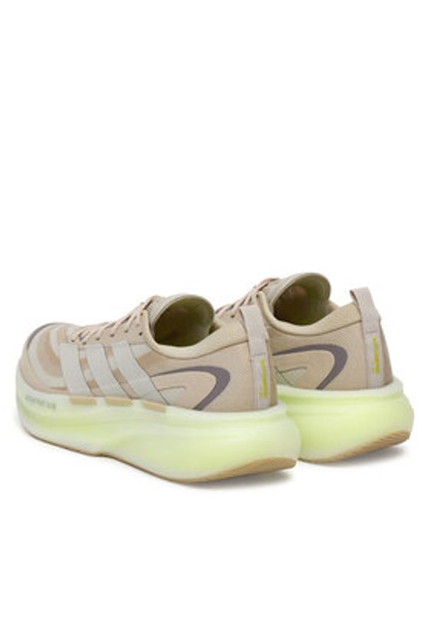 Adidas - adidas Buty do biegania Supernova Glide M KJ8659 Beżowy. Kolor: beżowy. Materiał: materiał