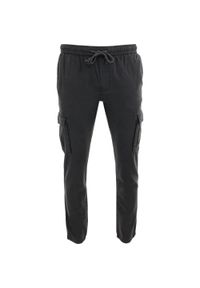 GALEO - Pantalony Pikelon Antracyt dla Mężczyzn - Slim Fit i Trwałe. Kolor: szary. Materiał: bawełna. Sport: turystyka piesza